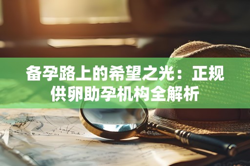 备孕路上的希望之光:正规供卵助孕机构全解析 备孕路上的希望之光:正规供卵助孕机构全解析
